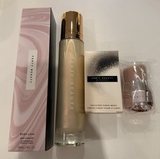 FENTY BEAUTY BY RIHANNA Body Lava Body Luminizer AND Face&Body Kabuki Brush.Opal