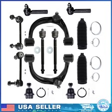 12x Front Upper Control Arms Tie Rod Ends Sway Bars For 2005-2018 Toyota Tacoma 12x Front Upper Control Arms Tie Rod Ends Sway Bars For 2005-2018 Toyota Tacoma