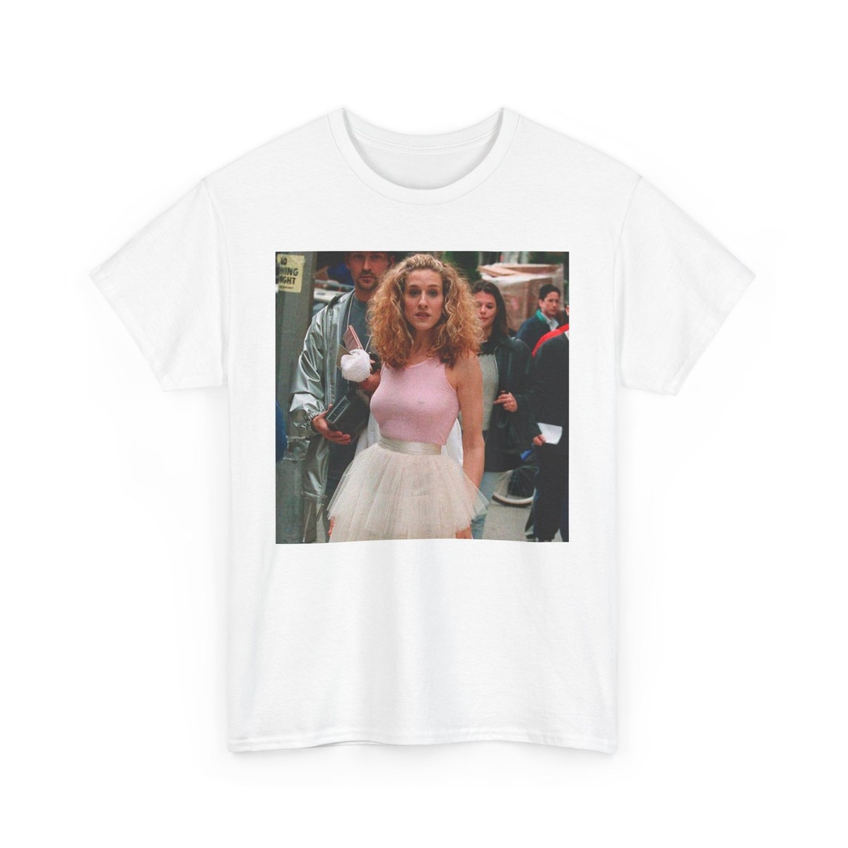 トップス 00s anvil SEX AND THE CITY tee movie Sex And The City HBO T shirt Vintage Graphic Black Crew Neck
