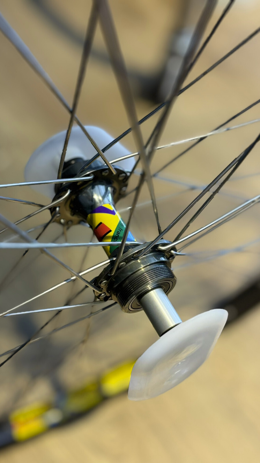 Mavic Paris Gao Dakar roue 36h clincher VTT vintage authentique