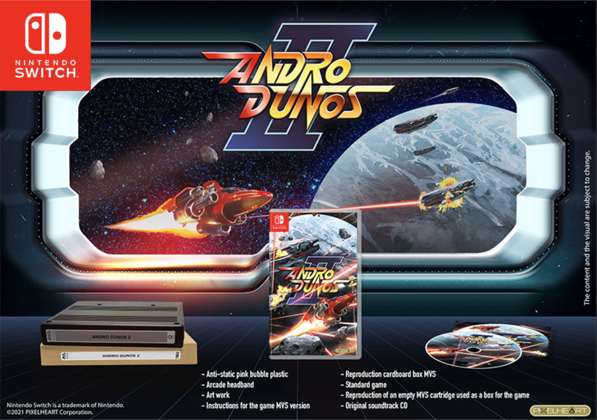 Andro Dunos 2 MVS Edition Nintendo Switch PlayStation 4 PS4 NS in