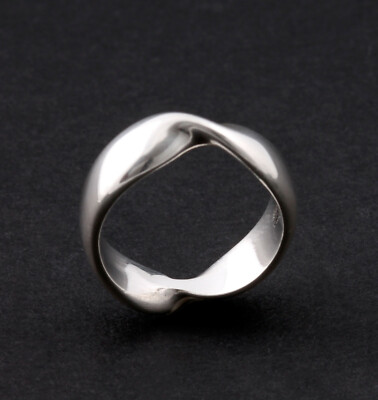 Georg Jensen Sterling Ring # 309. Silver. Kim Naver. DENMARK. VERY RARE! 3551860