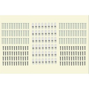 Closetmaid Metal Shelf Clips Wire Shelving Accessory Kit 48 Pack