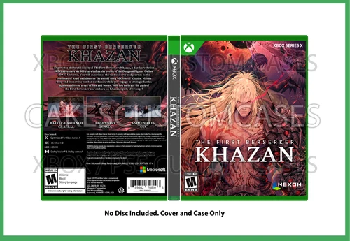 CUSTM REPALCEMENT CASE - NO DISC - The First Berserker: Khazan Xbox X -No GAME-
