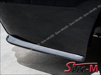 DP REAL CF Carbon Fiber Rear Splitter Add Lip For 2012-2016 BMW F10 M5 ONLY