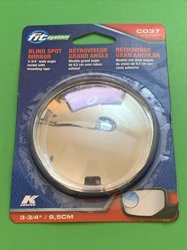 2 Fit System Driver/Passenger Side 3-3/4" Blind Spot Mirror Wide Angle MPN C037