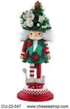 Kurt S. Adler - Cats in Tree Hat Nutcracker Hollywood 14 Inch New Christmas