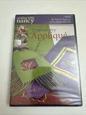 Sewing With Nancy Zieman - Embroidery Applique (DVD, 2004) NEW
