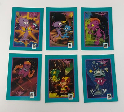 Widget the World Watcher Trading Cards (SET of 6) 1991 Safe Kids Campaign Impel