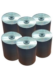 600 Blank DVD RW DVDRW 4x Silver Shiny Top No Logo 4.7GB Rewritable Media Disc