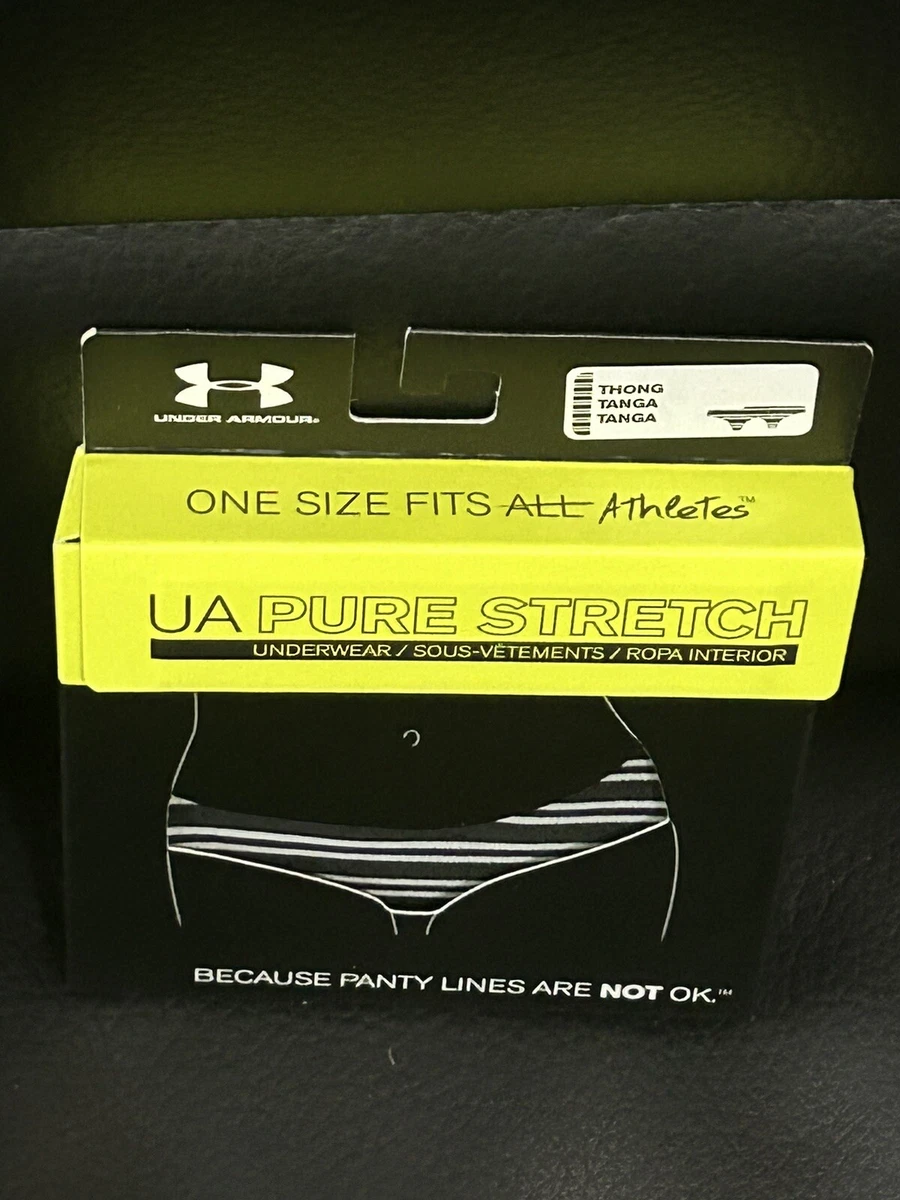 Under Armour Womens One Size Fits Athletes UA Pure Stretch thong