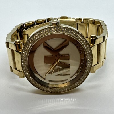 Michael Kors Parker MK5784 Women\'s Gold Stainless Steel Analog Dial Watch JNA587 Amazon.com: Michael Kors Watch for Women, Parker Three-Hand  main image 2