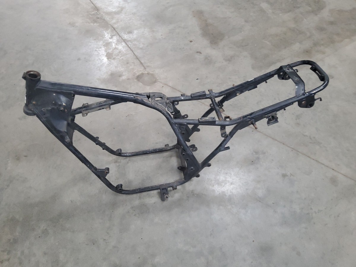 1982 82 80-83 Kawasaki KZ550 KZ 550 Main Frame Chassis Black CLN