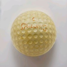 Vintage Golf Ball Spalding 4 Super Flite Collectors