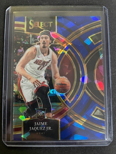 2023-24 Panini Select - Jaime Jaquez Jr. - Premier Level Blue #102 (RC)