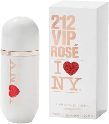 212 VIP Rose I Love NY 2.7 oz. (80ml) Eau de Parfum Limited Edition Women Sealed