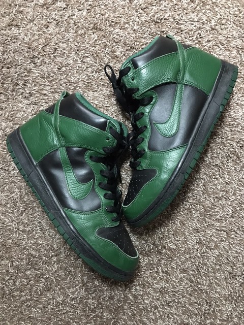 dunk high gorge green
