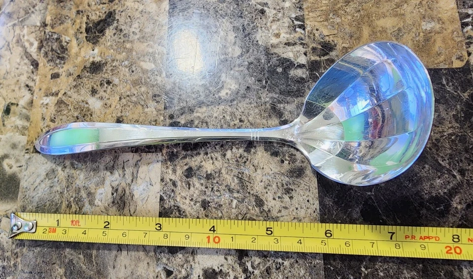 👌NOBILITY PLATE VINTAGE 1937 REVERIE PTRN "7 1/4" SILVERPLATED GRAVY LADLE 🤎 - Image 2 of 4