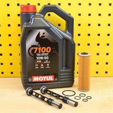 Original Service Kit Ölfilter Ölsiebe Motul 7100 10w50 Für: KTM 1290 Super Duke