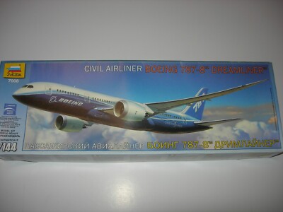 1/144 Boeing 787-8 Dreamliner airplane model kit Zvezda | eBay
