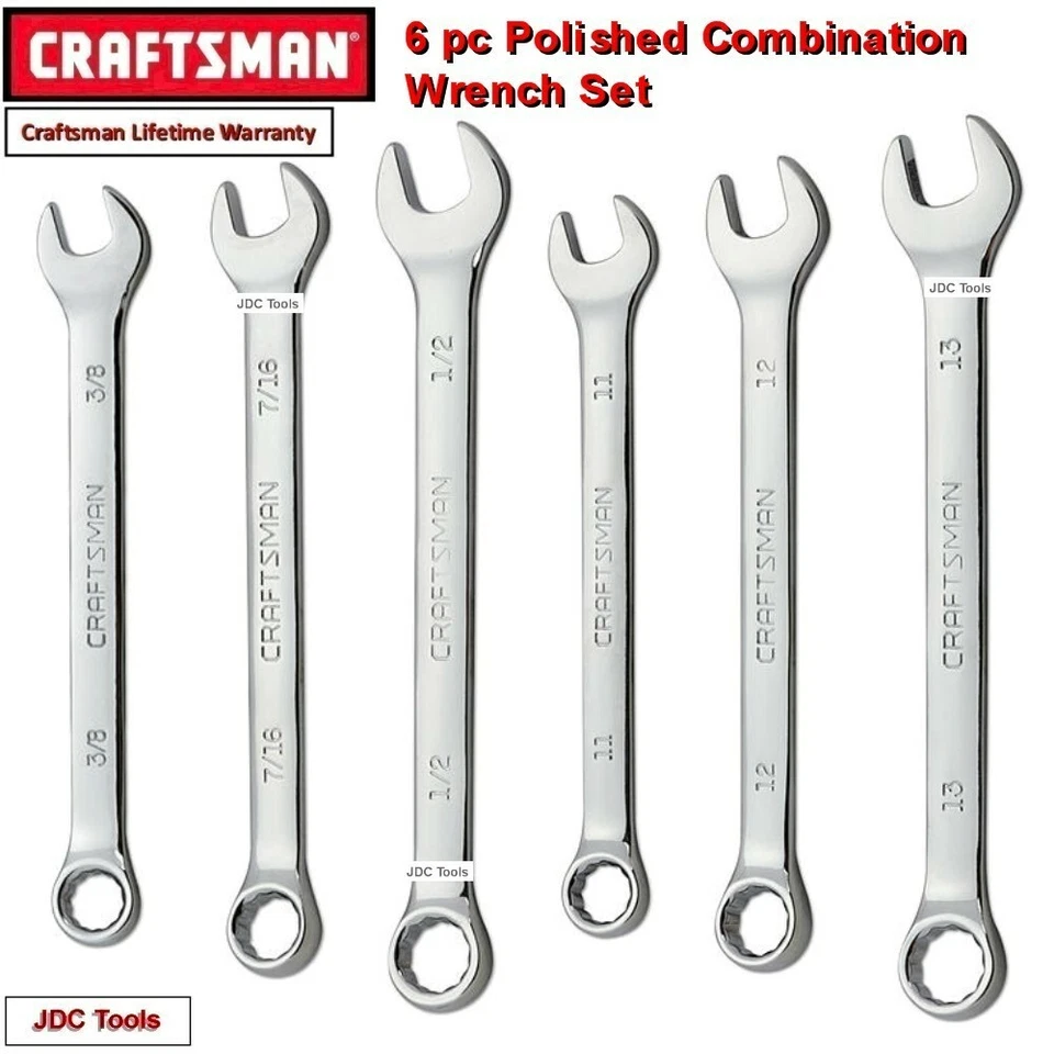 WHOLESALE LOT Craftsman 72 pc Combination Wrench Set Metric MM & Standard SAE - Image 4 of 4