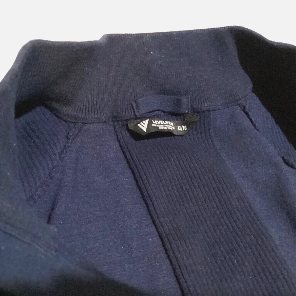 Suéter Levelwear Toronto Maple Leafs Para Hombre XL 1/4 Cremallera Pullover NHL Hockey *USADO EN EXCELENTE ESTADO Foto 4 de 4