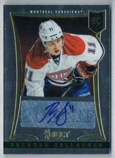 2013-14 PANINI SELECT BRENDAN GALLAGHER ROOKIE AUTO 114/399 MONTREAL CANADIENS