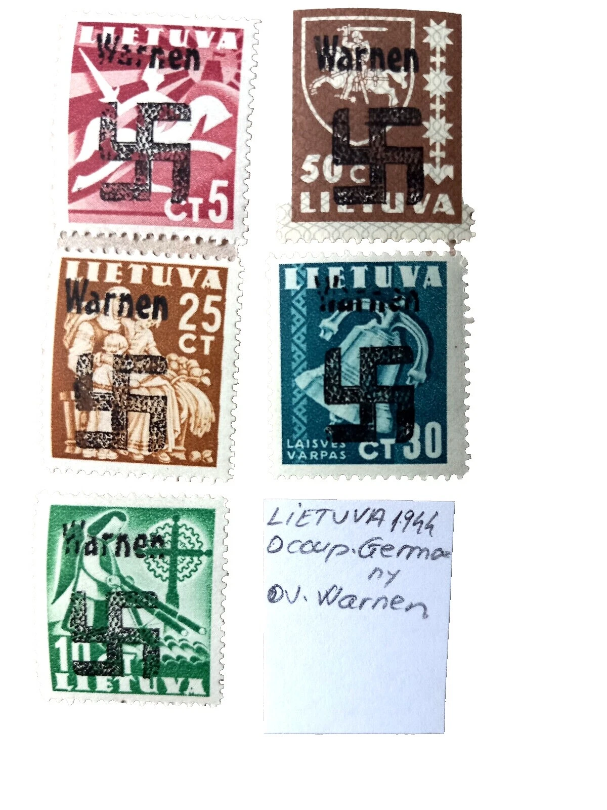 Mint Never Hinged/MNH German Multi-Color German & Colonies Stamps