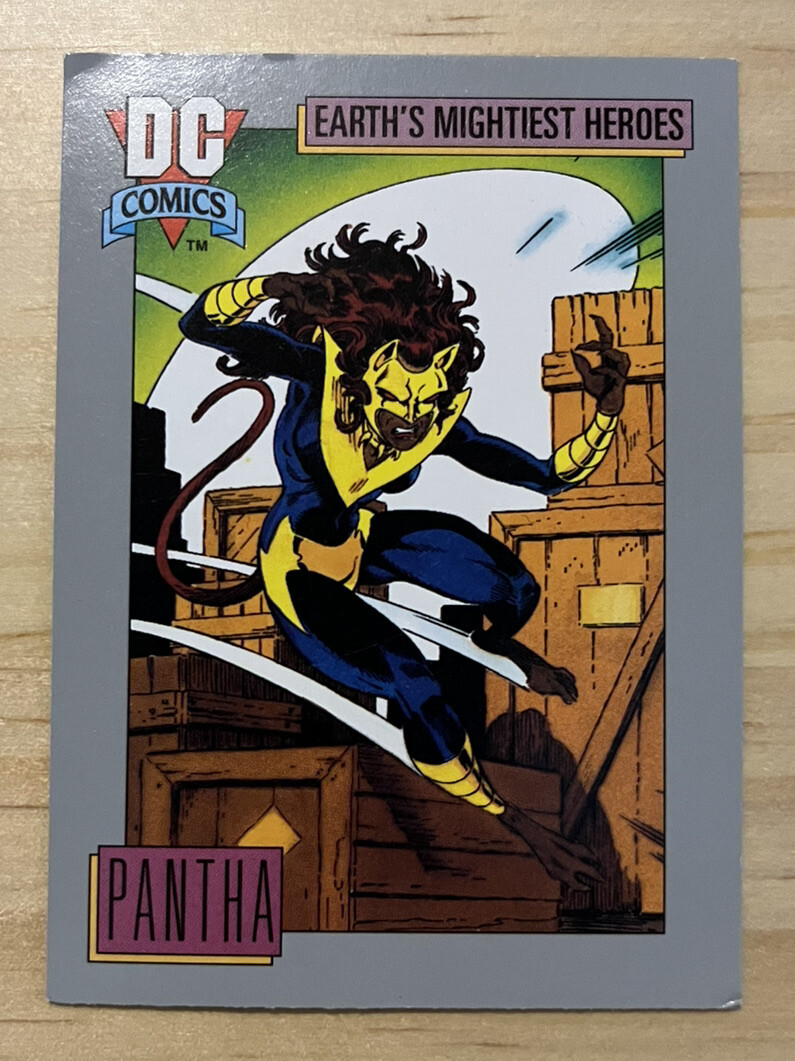 DC Comics PANTHA #68 1992 Heroes From Beyond Trading Card Series 1
