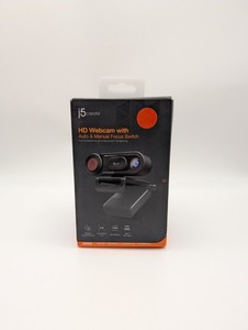 NEW & Scellé j5create JVU250 Webcam - 2 Mégapixel 30 Fps Noir USB 1080p HD