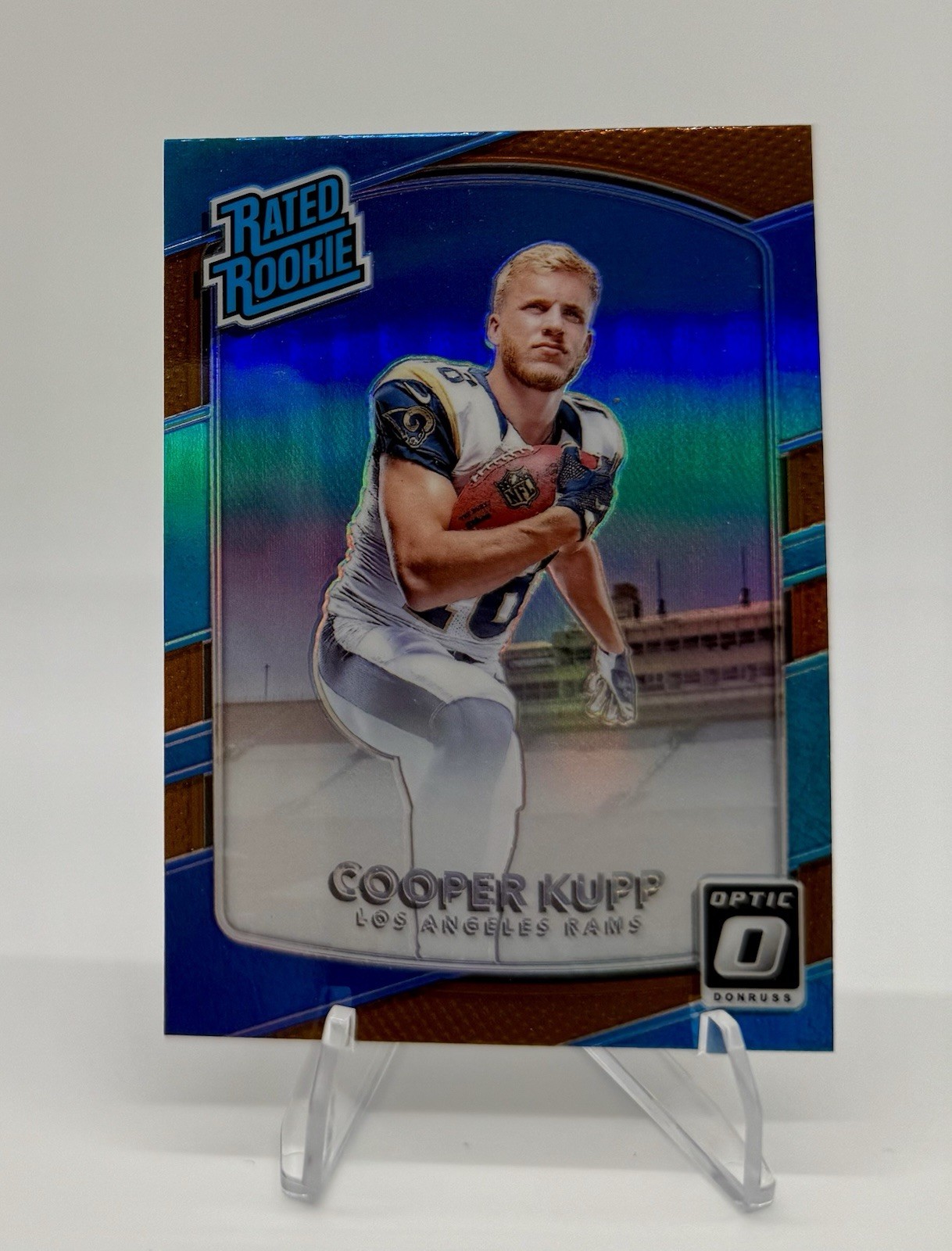 Cooper Kupp - 2017  Donruss Optic #179 Rated Rookie Bronze Prizm Sp Rc Rams