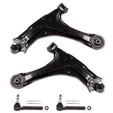 4Pcs Front Lower Control Arm Ball Joint Outer Tie Rod For 97-03 Chevrolet Malibu