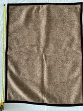 Lauren Ralph Lauren Wool Pillow Sham 21 x 27 With Burgundy Velvet Piping NEW