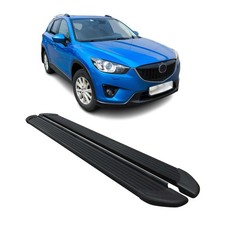 Seitenschweller Trittbretter Schweller f&uuml;r Mazda CX-5 2012-2017 Alu Schwarz