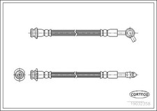 Flexible de frein Nissan PATROL