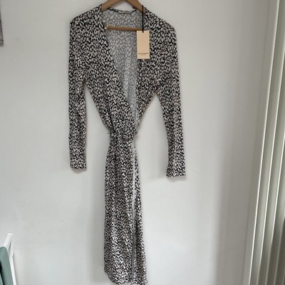 NWT Scotch & Soda Wrap Dress Women's Print Maxi Cocktail Small - NEW