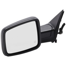 Mirror Driver Left Side Heated For Ram Truck 1500 2500 Dodge 2009-2010 Mirror Driver Left Side Heated For Ram Truck 1500 2500 Dodge 2009-2010