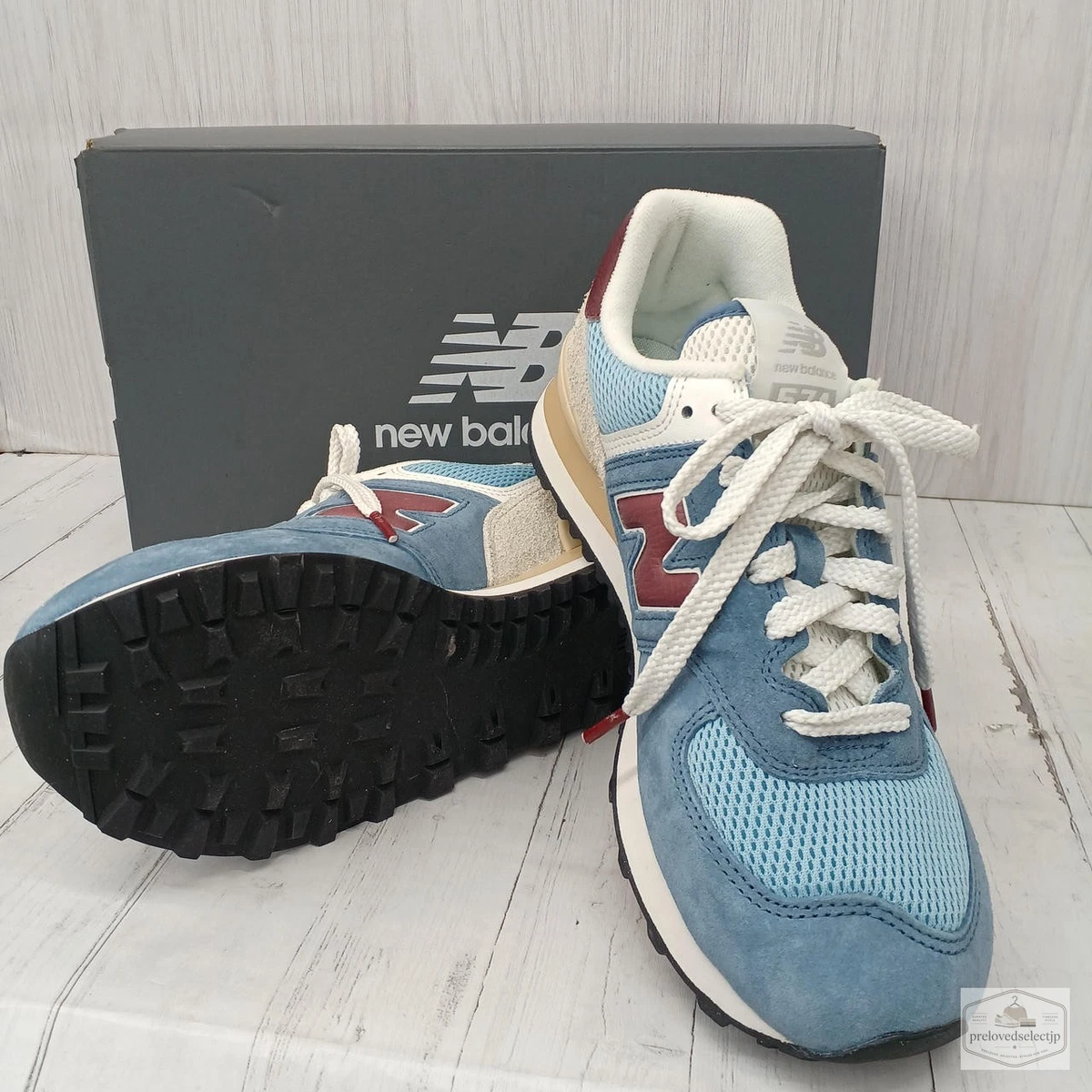 NEW BALANCE U574SPR Zapatillas Hombre Azul Talla Caja Incluida JP 26cm