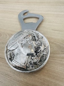 Décapsuler vintage metal argenté prix 35€
