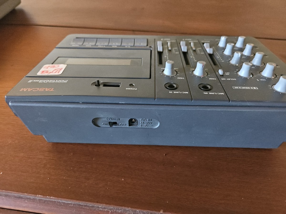 TASCAM PORTA 07 Ministudio 4 Track Cassette Recorder for