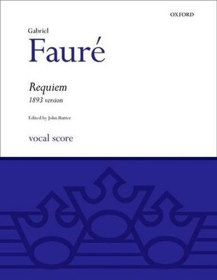 Requiem (1893 version) by John Rutter (English) Paperback Book