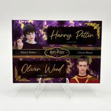Harry Potter Oliver Wood Dual Script Art /5 Violet Gold 2025 Kakawow Cosmos TG-9