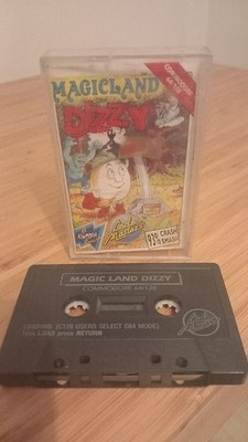 MAGICLAND DIZZY - Codemasters - Commodore 64 C64 C128 - GETESTET & FUNKTIONSFÄHIG