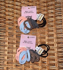 Scunci No-Damage Ponytailers All Day Comfy Hold Assorted Colors 26 Pc Total