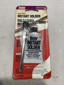 Oatey Lead Kit de souder instantané gratuit avec brosse à flux 1.5 oz. Soldat & Flux Combo