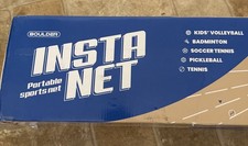 Boulder Insta Net Portable Sports pickle & volleyball badminton Adjusts Ht. 17'W