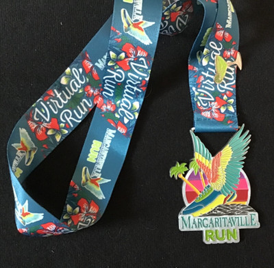 2022 Margaritaville Virtual Run Medal