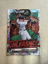 2021 Panini Donruss - Unleashed *Diamond* GIANCARLO STANTON  #UNL6 Yankees