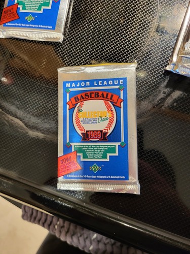 1989 Upper Deck Baseball High Series- Unopened packs - Ken Griffey Jr RC chase