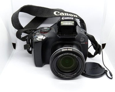 Canon PowerShot SX40 HS 12.1MP Bridge Zoom 35x Full HD Kamera funktionsfähig